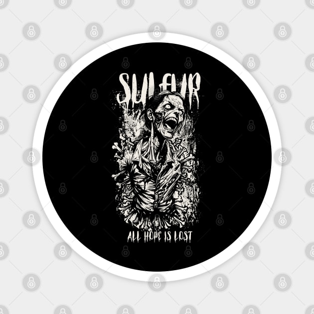 SULFUR Magnet by artslaves